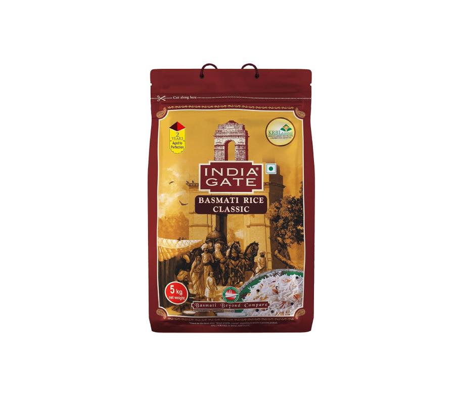 Indian Gate Basmati Rice Classic 5Kg